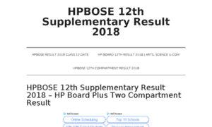 Hpbose12thresult2018.in thumbnail