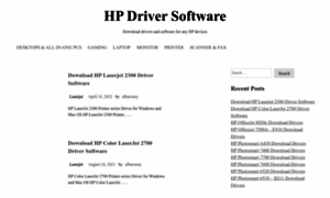Hpdriversoftware.net thumbnail