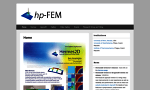 Hpfem.org thumbnail