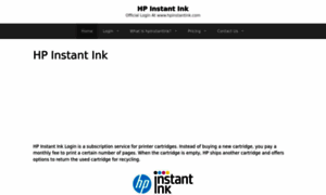 Hpinstantink.org thumbnail