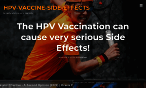 Hpv-vaccine-side-effects.com thumbnail