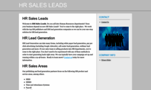 Hr-sales-leads.com thumbnail