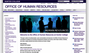 Hr.hunter.cuny.edu thumbnail