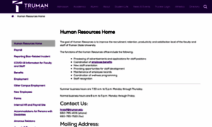 Hr.truman.edu thumbnail