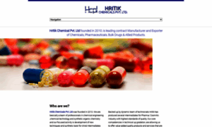 Hritikchemical.com thumbnail