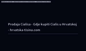 Hrvatska-tisina.com thumbnail