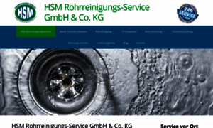 Hsm-rohrreinigungsservice.de thumbnail