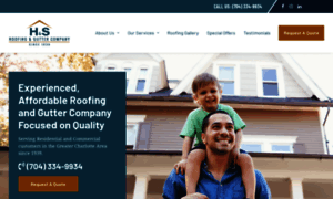 Hsroofing.com thumbnail