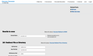 Htaccessredirect.net thumbnail