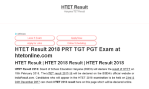 Htet-result.in thumbnail
