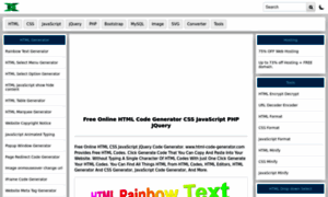 Html-code-generator.com thumbnail