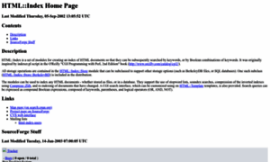 Html-index.sourceforge.net thumbnail