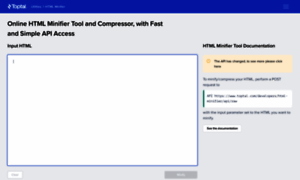 Html-minifier.com thumbnail
