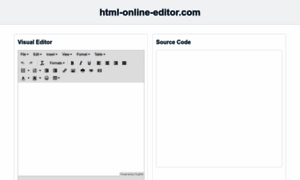 Html-online-editor.com thumbnail