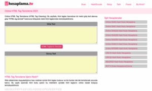 Html-tag-temizleme.hesaplama.tv thumbnail
