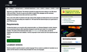 Html5-tutorial.net thumbnail