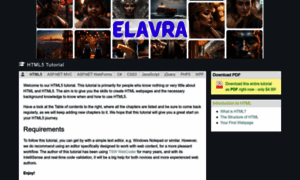 Html5-tutorials.org thumbnail