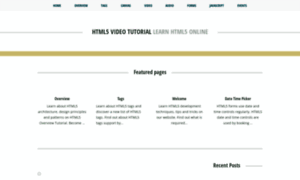 Html5videotutorial.com thumbnail