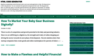 Htmlcodegenerator-tools.com thumbnail