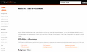 Htmlcodes.ws thumbnail