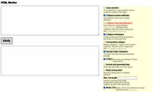 Htmlminifier.com thumbnail