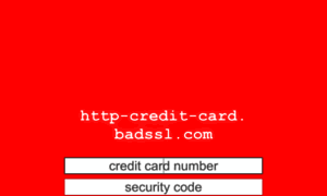 Http-credit-card.badssl.com thumbnail