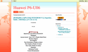 Huaweip6rom.blogspot.com thumbnail