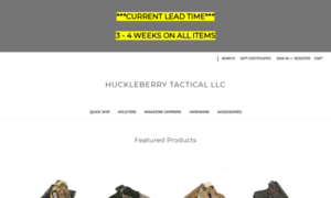 Huckleberrytacticalshop.com thumbnail