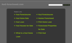 Hud-foreclosed.com thumbnail