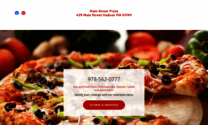 Hudsonmainstreetpizza.com thumbnail
