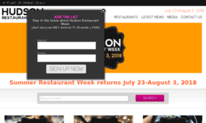 Hudsonrestaurantweek.com thumbnail