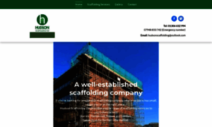 Hudsonscaffolding.co.uk thumbnail