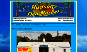 Hudsonssurfsidefleamarket.com thumbnail