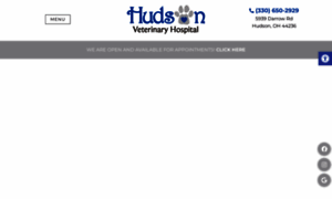 Hudsonveterinaryhospital.com thumbnail