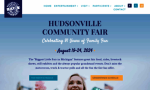 Hudsonvillecommfair.com thumbnail