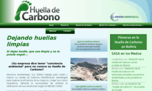 Huelladecarbono.com.bo thumbnail