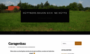 Huettnersbauenhuette.wordpress.com thumbnail