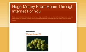 Huge-money4u.blogspot.in thumbnail