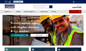 Hughes-safety-showers.com thumbnail