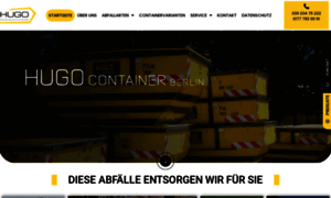 Hugo-containerservice.de thumbnail
