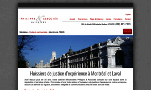 Huissiersdejustice.ca thumbnail