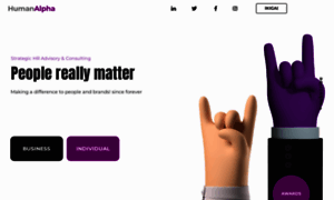 Human-alpha.com thumbnail