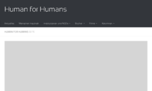 Human-for-humans.com thumbnail
