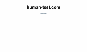 Human-test.com thumbnail