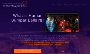Humanbumperballs.com thumbnail