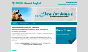 Humaneanimalhospitalfontana.com thumbnail