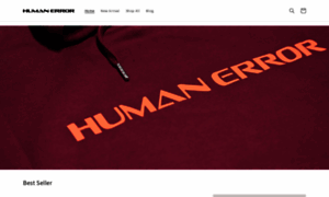 Humanerrorclothing.com thumbnail