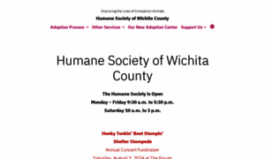 Humanesocietyofwichitacounty.org thumbnail