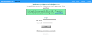 Humanesolution.com thumbnail