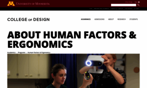 Humanfactors.design.umn.edu thumbnail